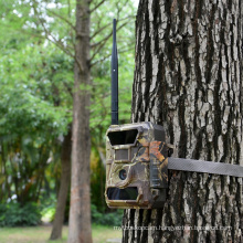 Solar powered 12MP 1080P FHD 65 ft night vision hunting trail camera with 3G